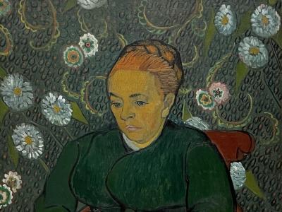  Augustine Roulin (La berceuse) - Vincent van Gogh